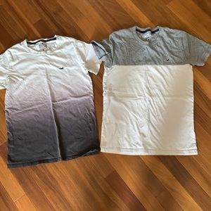 2 Hollister boys t-shirts size XXS